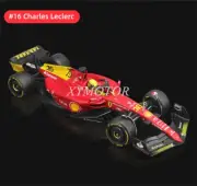 1:18 BBURAGO Ferrari F1-75 75th Anniversary Leclerc #16 / Sainz #55 Model Car