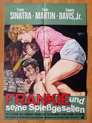 Rat Pack OCEAN's 11 rare German 1-sheet poster FRANK SINATRA Dean Martin S.DAVIS