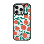 iPhone 16 Pro Impact Ring Stand Case MagSafe Compatible Peaches
