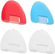 Angoily 4pcs Sewing Chalk Markers Fabric Marking Tool Heart Shape Wheel Tailors Chalk for Cutting