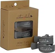 Emotion & Kids Pram Clips Pair, Grey