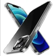 For iPhone 14 13 12 11 Pro Max X Xs XR 7 8 6 Plus SE Clear Shockproof Slim Case