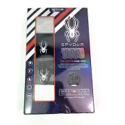 Spyder Pro Cotton Mens Size M Gray White Lightweight Ribbed Tank Tops Shirts 4Pk