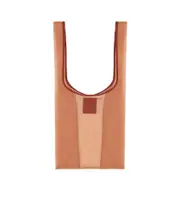 tulle handbag One size light brown
