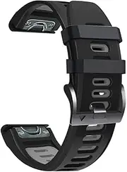 [MGTCAR] 22mm Sport Watchband For Garmin Fenix 5 Plus 6 Pro Silicone Band Approach S60 S62 Smart Watch Quick Release Easyfit Wrist Strap