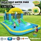 Inflatable Water Slide Kids Jumping Castle Splash Pool Water Park Bouncer Play
