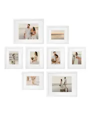 [Profile Australia] Australian Made Gallery Wall Set D-A Frames 8x in White
