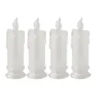4PCS LED Flameless Candles ,LED Clearance Pillar Candles, Battery Included3977