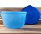 Tupperware 2 Litre Bowl with Lid Modular Fridge Pantry Storage Picnic Blue NEW