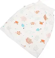 ERINGOGO Comfy Diaper Skirt Training Skirt for Boys High Waist Design Prevents Leakage for Potty Training Seafood Years