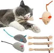6 PCS Natural Silver Vine Sticks Cat Toys,Cat Snacks Sticks,Catnip Cat Chew Toys for Kittens Teeth Cleaning,Increase Appetite,Calm Cat Anxiety and Stress,Aggressive Chewers Cat Dental Toy