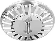 Kitchen Sink Strainer Basket, Sink Strainer and Stopper General Size 84mm Outer Diameter Durable Thickened for Home
