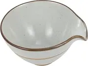 COLLBATH Craftsmanship Sauce Bowl Condiment Bowls for Snacks Fruits Dipping Sauce Bowl Light Grey