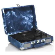 Crosley Cruiser Plus Bluetooth Turntable 3 Speed Retro Indigo Blue