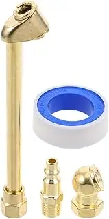 GLEAVI Inflator Chuck Metal Air Chuck Universal Air Pump Hose Adapter for Car Motorcycle Bike