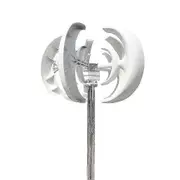 3000w Vertical Wind Turbine 12v 24v 48v Small Windmill Free Energy Household Farm Sent To Mppt Controller-new Cn Free charging conrol
