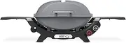 Weber Q+ Premium Gas BBQ (Q2800N+ - Latest 3rd Generation) - LPG Smoke Grey