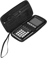 Calculator Travel Storage Case Bag Hard Zippered Case for Plus Ce Titanium Shockproof Dustproof Water Resistant with Hand Strap Mesh Pocket for Accessories
