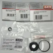SATA JET 2000/3000 TUNE UP KIT WITH Packing Seals Air Distrabution Ring