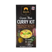 SIAM Thai Curry Kit, 9.1 oz (260g) SINGLE BOX - Green, Massaman, Red, or Yellow