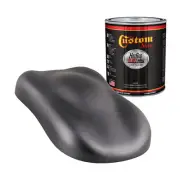 Hot Rod Flatz Chop Top Silver Metallic Urethane Auto Flat Car Paint, Quart Only
