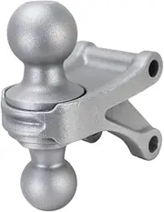 Shocker Combo Multi Ball Mount Attachment, Silver Combo 2" & 2-5/16" Balls