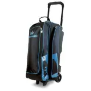 Brunswick Blitz Black/Blue 3 Ball Roller Bowling Bag