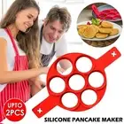 Non Stick Pancake Pan Flipper Silicone Egg Omelette Mould Breakfast Maker Tool