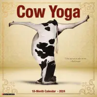 在飛比找博客來優惠-Cow Yoga 2024 12 X 12 Wall Cal