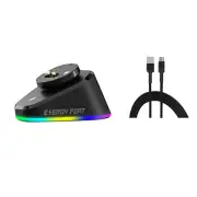 USB RGB Charging Charger Dock Base For Logitech G Pro X Superlight Mouse d
