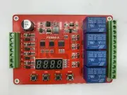 FRM04 / Quad multifunction relay module / delay / self-locking / cycle / timing