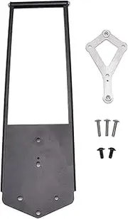 Motorcycle Navigation Bracket for Y&amaha Tracer 900 Tracer 9 GT 2021 Motorcycle Windshield Stand Mobile Phone Navigation Plate Bracket Phone Mount (Color : Black)