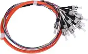 Fiber Pigtail Cable 12 Cores Multimode ST UPC MM-0.9 Networks Communication System