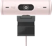 Logitech BRIO 500 Full HD 1080p webcam (Rose)