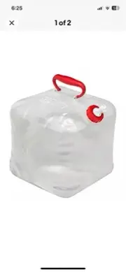 Camping Water Container 5 Gallon Fold-A-Carrier Collapsible Water Carrier New