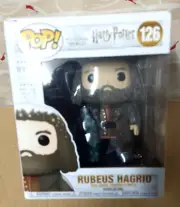 Funko Pop! 126 Vinyl Super 6" Harry Potter Rubeus Hagrid New (small tear on box