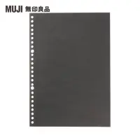 在飛比找momo購物網優惠-【MUJI 無印良品】書型可撕活頁紙.6mm橫線.26孔/5