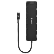 Bonelk Long-Life USB-C to 14-in-1 Multiport Hub (Black)
