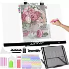 ARTDOT A2 LED Light Pad for Diamond Painting USB Powered Light Board Kit, Adjust