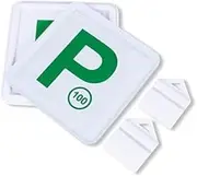 2PCS Green P Plate Plastic with Speed Limit Display for NSW