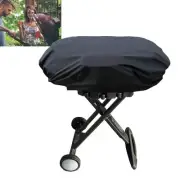 Protective Black Cover for Weber For Q2000 and Q200 Portable Ovens 210D