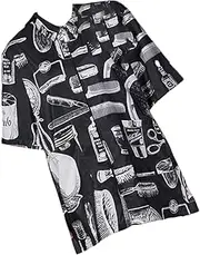HONITANO Hairdresser Smock Stylish Hairdresser Work Clothes Breathable and Quick Dry Durable Uniform for Salon Professionals and Home Hair Colorists