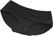 [Oshhni] Women Butt Lift Panties Hip Underwear Padded Pants Breathable Lingerie Lifting Panty Seamless Faux Ass Pads