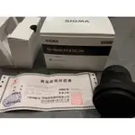 二手極新 SIGMA 10-18MM F2.8 DC DN FOR SONY E接環,原廠公司貨