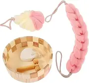 Bath Balling Kit Accessories Shower Ball Tools Bath Balling Supplies Foot File Back Clean Tool Body Scrubber Set for Women