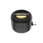 Music Amplifier Speaker for Cell Phones, Plug and Play, 5X Amplification, Crystal Clear Sound, Compact Speaker for Home or Travel (3.5mm Socket,Type-c Socket)