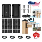 30PCS Deck Railing Brackets with Screws for 2x4 Wooden Post - DIY Essential