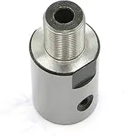 M14x1mm M14 Thread Insert Spindle Motor Shaft DIY Wood Lathe Cutter Headstock Fit Mini Chuck K01-50 K02-50 K01-65 K02-65 chuck(15mm)