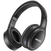Headphones Wireless Bluetooth with Mic Over Ear R916 Lightweight Black Headph