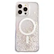 Soka Floating Diamond Magsafe Case (Suits iPhone 16 Pro) - Silver